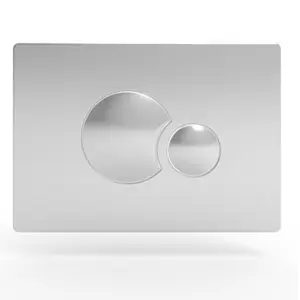 Клавиша смыва для унитаза Sanit S706 16.706.81..0000 хром глянцевый, 3