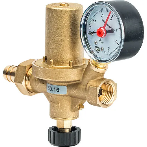 Клапан подпиточный с манометром ½&quot; WATTS ALIMAT ALOMD 10004890