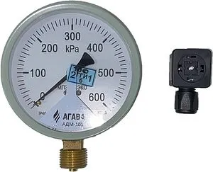 Манометр с токовым выходом Ermangizer АДМ-100.3-0,6 IP54, 5