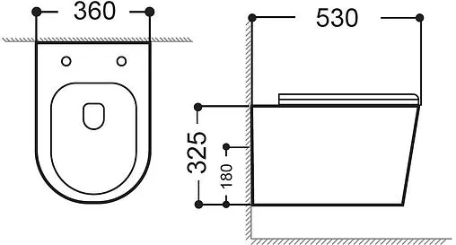 Унитаз подвесной безободковый Aquanet Atago 2.0 Rimless белый Atago 2.0 W Унитаз подвесной безободковый Aquanet Atago 2.0 Rimless белый Atago 2.0 W