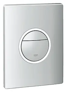 Клавиша смыва для унитаза Grohe Nova Light 38809000 хром глянцевый Клавиша смыва для унитаза Grohe Nova Light 38809000 хром глянцевый, 1