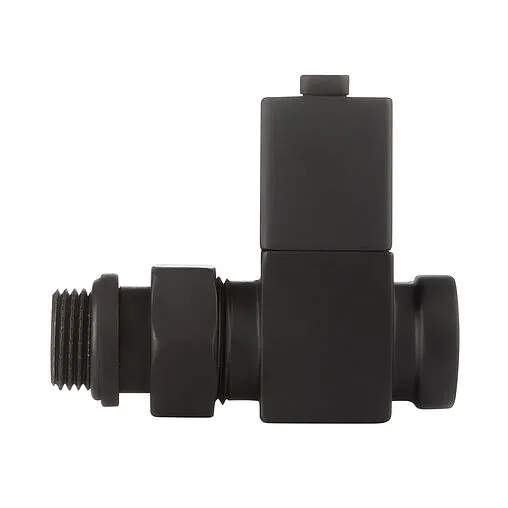 Комплект вентилей запорных прямых ½" в/н Royal Thermo Cube черный RTE 56.0006 Комплект вентилей запорных прямых ½" в/н Royal Thermo Cube черный RTE 56.0006