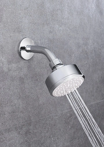 Лейка верхнего душа с настенным креплением Grohe New Tempesta Cosmopolitan 100 хром 27869000 Лейка верхнего душа с настенным креплением Grohe New Tempesta Cosmopolitan 100 хром 27869000