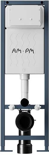 Инсталляция для подвесного унитаза Set 4 в 1 Am.Pm ErgoFit I012711.0138 с кнопкой черный матовый Инсталляция для подвесного унитаза Set 4 в 1 Am.Pm ErgoFit I012711.0138 с кнопкой черный матовый