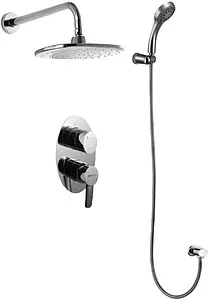 Душевая система со смесителем для душа Lemark Atlantiss хром LM3229C Душевая система со смесителем для душа Lemark Atlantiss хром LM3229C, 1