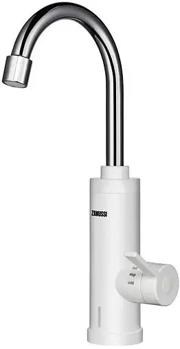 Кран-водонагреватель проточный Zanussi SmartTap Fresh белый/хром