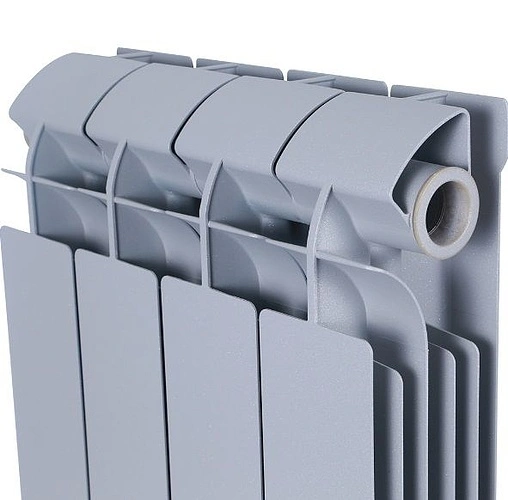 Радиатор биметаллический 4 секции Global Style Plus 500 серый