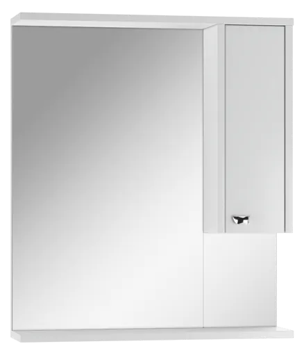 Шкаф-зеркало Домино Блик 60 R белый DD4211HZ