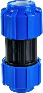 Муфта компрессионная соединительная 20мм x 20мм ТПК-Аква 50010020 Муфта компрессионная соединительная 20мм x 20мм ТПК-Аква 50010020, 3