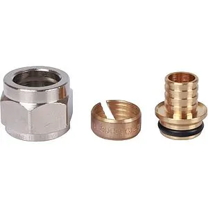 Концовка для труб из сшитого полиэтилена ½"к x 16x2.0мм Stout SFC-0024-001620 Концовка для труб из сшитого полиэтилена ½"к x 16x2.0мм Stout SFC-0024-001620, 1