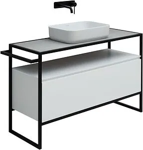 Тумба под умывальник напольная Allen Brau Priority 120 белый 1.31004.WM, 1