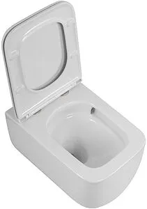 Унитаз подвесной безободковый BelBagno Luce Tornado белый BB076CH-TOR/SC, 5