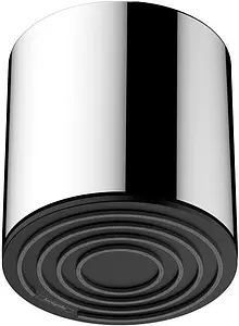 Лейка верхнего душа Hansgrohe Pulsify 105 1jet Green хром/графит 24132000, 3