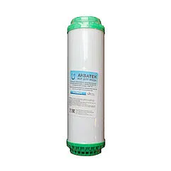 Угольный картридж для комплексной очистки Slim Line 10" Aquatech AT-FCCBKDF10SL Угольный картридж для комплексной очистки Slim Line 10" Aquatech AT-FCCBKDF10SL