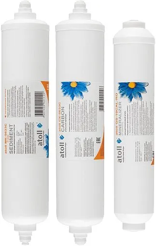 Комплект сменных картриджей Atoll №206m STDA ATECRT209