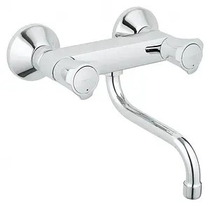 Смеситель для кухни настенный Grohe Costa хром 31187001 Смеситель для кухни настенный Grohe Costa хром 31187001, 1