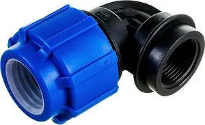 Уголок компрессионный переходной 32мм x 1&quot;в ТПК-Аква 50023201, 1