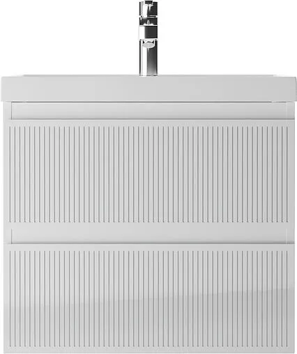 Тумба-умывальник подвесная Домино Tower 60 белый DT2504T+4670142930044