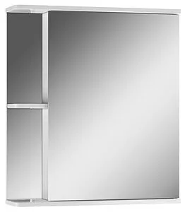 Шкаф-зеркало Айсберг Норма 1-60 R белый DA1606HZ, 1