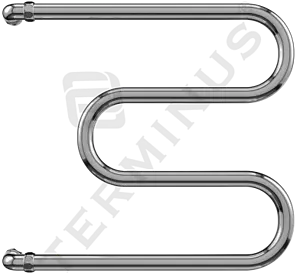 Полотенцесушитель водяной Terminus М-образный AISI 32х2 600х400 полированная сталь 4620768881183 Полотенцесушитель водяной Terminus М-образный AISI 32х2 600х400 полированная сталь 4620768881183, 1