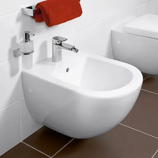Биде подвесное Villeroy&amp;Boch Subway 2.0 CeramicPlus белый 540000R1