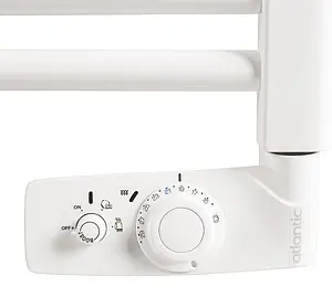 Полотенцесушитель электрический лесенка Atlantic 2012 998x480 WW 500W белый 850355, 4