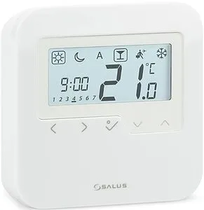 Беспроводной комнатный терморегулятор ZigBee Salus SMART HOME белый HTRP-RF(50), 1
