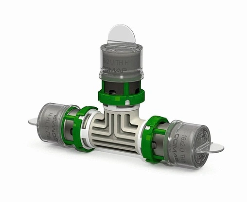 Тройник пресс редукционный 20мм x 16мм x 20мм Comap MultiSkin PPSU 9130RW201620