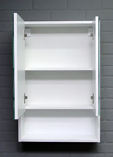 Шкаф-зеркало Айсберг Ева 50 белый DA5920HZ