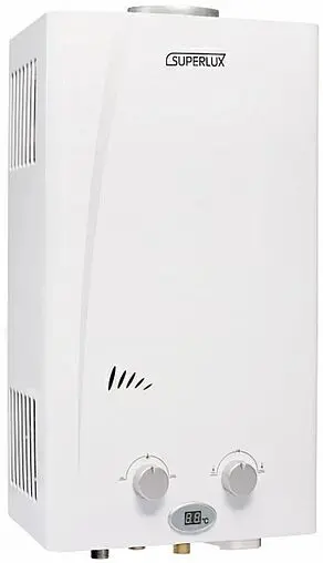 Водонагреватель проточный газовый Superlux 10L CF NG New 3632386