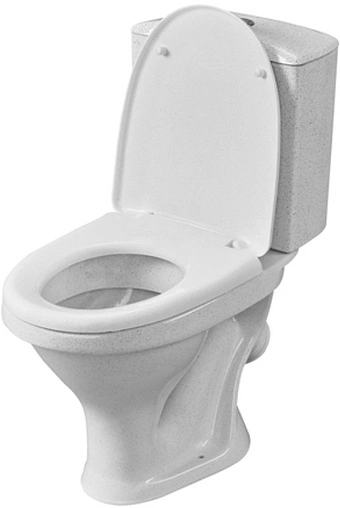 Унитаз-компакт Santeri Вест крап на белом 1.P201.8.S01.00B.F