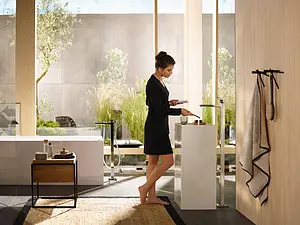 Смеситель для раковины напольный Hansgrohe Metropol хром 74530000 Смеситель для раковины напольный Hansgrohe Metropol хром 74530000, 3