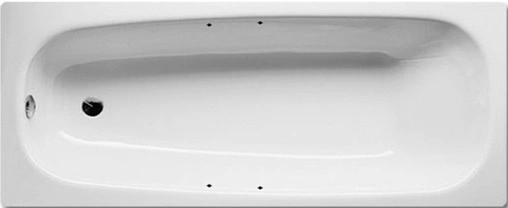 Ванна стальная Bette Form Safe 180x80 anti-slip Sense+easy-clean с отв. для ручек белый 2950-000 2GR AD PLUS AS