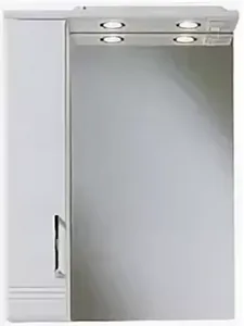 Шкаф-зеркало Aquaton Онда 60 L белый 1A009802ON01L, 1