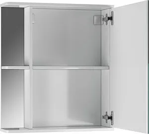 Шкаф-зеркало Айсберг Норма 1-60 R белый DA1606HZ, 3