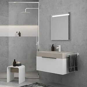 Раковина Kludi Resa 100 светло-серый 59WW101O2 Раковина Kludi Resa 100 светло-серый 59WW101O2, 3