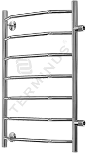 Полотенцесушитель водяной лесенка Terminus Виктория П7 500х796 б/п 500 полированная сталь 4670030725158, 2