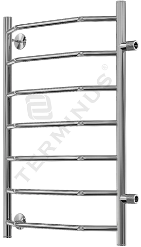 Полотенцесушитель водяной лесенка Terminus Виктория П7 500х796 б/п 500 полированная сталь 4670030725158
