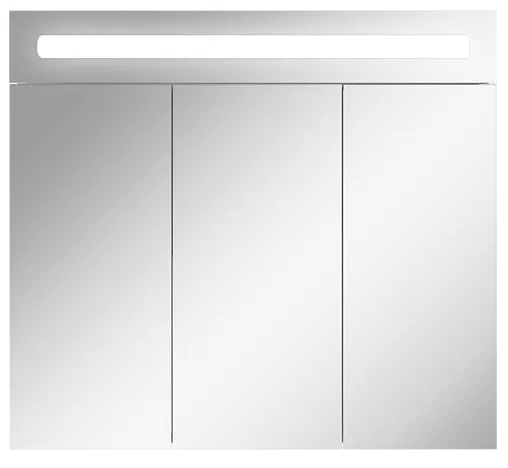 Шкаф-зеркало Домино Аврора 80 белый DV8009HZ