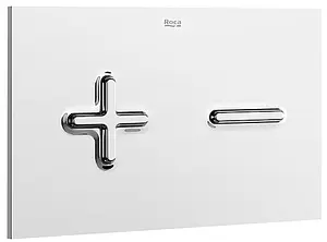 Клавиша смыва для унитаза Roca PL-6 890085001 хром глянцевый Клавиша смыва для унитаза Roca PL-6 890085001 хром глянцевый, 1