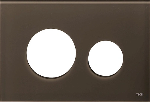 Лицевая панель TECEloop Modular стекло/кофейный 9240678