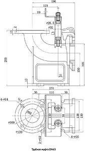 Автоматическая трубная муфта DN65 Unipump 97829, 5