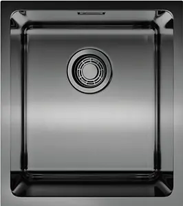 Мойка кухонная Omoikiri Tadzava 39-U/I-GM вороненая сталь 4993079 Мойка кухонная Omoikiri Tadzava 39-U/I-GM вороненая сталь 4993079, 1