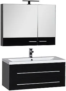 Шкаф-зеркало Aquanet Нота 90 камерино 168880, 3