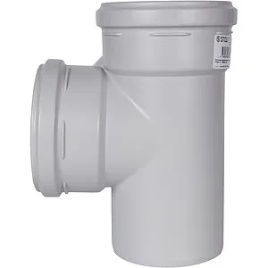 Тройник внутренний бесшумный D=110x110мм Угол 87,5° Stout SKB-0016-111187, 3