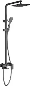 Душевая система со смесителем для ванны Timo Selene чёрный матовый SX-2013/03 Душевая система со смесителем для ванны Timo Selene чёрный матовый SX-2013/03, 1