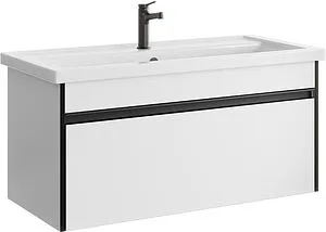 Тумба под умывальник подвесная Aqwella Urban 100 белый URB0110W Тумба под умывальник подвесная Aqwella Urban 100 белый URB0110W, 1