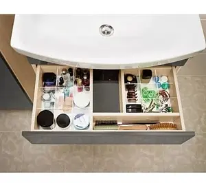 Тумба-умывальник Cersanit Smart 70 серый/ясень B-SU-SMA-CA70/Gr+S-UM-CAR60/1-w, 4