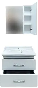 Тумба-умывальник подвесная Comforty Неаполь 80 белый 00004147564CF Тумба-умывальник подвесная Comforty Неаполь 80 белый 00004147564CF, 5