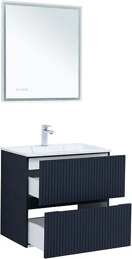 Тумба-умывальник Aquanet Джейн 70 маренго 00313301+